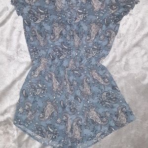 Paisley Romper